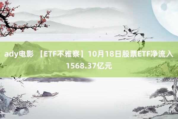 ady电影 【ETF不雅察】10月18日股票ETF净流入1568.37亿元